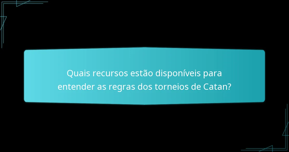 Como é tratada a resolução de disputas nos torneios de Catan?